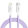 TECH-PROTECT ULTRABOOST LITE LIGHTNING CABLE PD 27W  3A 200CM MAUVE