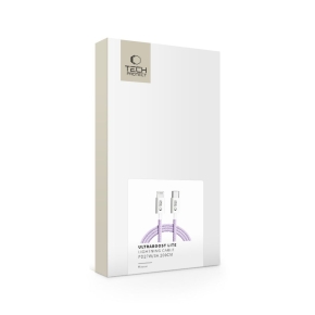 TECH-PROTECT ULTRABOOST LITE LIGHTNING CABLE PD 27W  3A 200CM MAUVE