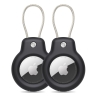 TECH-PROTECT ROUGH VEIN 2-PACK APPLE AIRTAG 1  2 BLACK