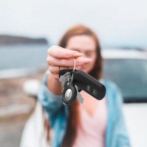 TECH-PROTECT ROUGH VEIN 2-PACK APPLE AIRTAG 1  2 BLACK