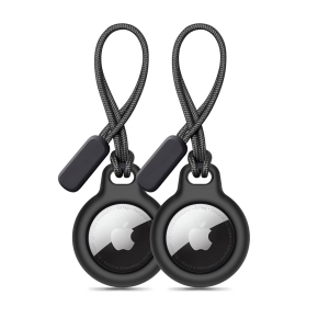 TECH-PROTECT ROUGH CHAIN 2-PACK APPLE AIRTAG 1  2 BLACK