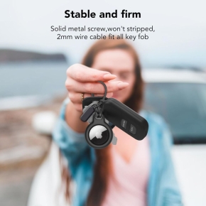 TECH-PROTECT ROUGH CHAIN 2-PACK APPLE AIRTAG 1  2 BLACK