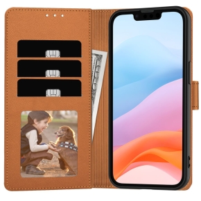 TECH-PROTECT WALLET IPHONE 16E  17E SADDLE BROWN