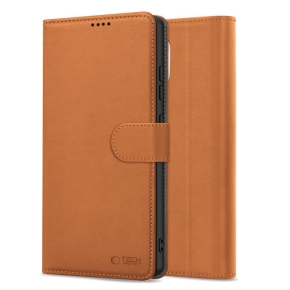 TECH-PROTECT WALLET IPHONE 16E  17E SADDLE BROWN