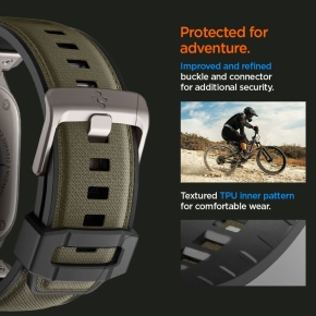 SPIGEN DURAPRO ARMOR APPLE WATCH 8  9  10  11  SE  ULTRA (44  45  46  49 MM) MILITARY GREEN