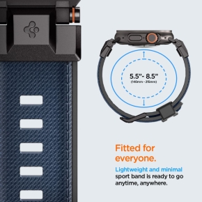 SPIGEN DURAPRO ARMOR APPLE WATCH 8  9  10  11  SE  ULTRA (44  45  46  49 MM) NAVY BLUE