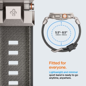 SPIGEN DURAPRO ARMOR APPLE WATCH 8  9  10  11  SE  ULTRA (44  45  46  49 MM) GREY