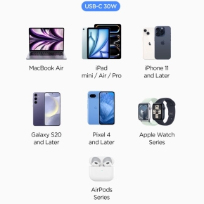 SPIGEN ESSENTIAL EV301 1-PORT CAR CHARGER 30W BLACK