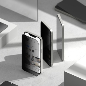 SZKŁO PRYWATYZUJĄCE RINGKE EASY SLIDE 2-PACK IPHONE 13  13 PRO  14  16E PRIVACY