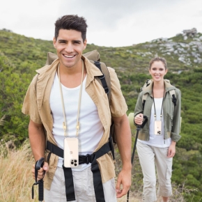 TECH-PROTECT FLEXAIR CHAIN MAGSAFE IPHONE 16E  17E BLACK & TAUPE