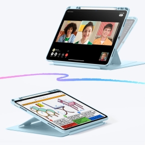 ESR FLIP HYBRID IPAD AIR 13” 1  2  2024-2025 SKY BLUE