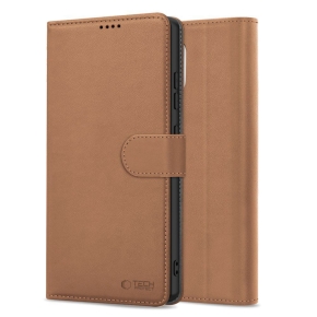 TECH-PROTECT WALLET IPHONE 16E  17E BROWN