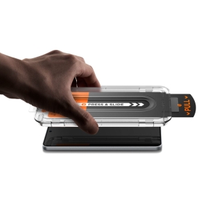 SZKŁO HARTOWANE SPIGEN GLAS.TR ”EZ FIT PRO” GALAXY S25 EDGE CLEAR