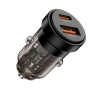 TECH-PROTECT CC03 2-PORT CAR CHARGER PD 45W  QC3.0 BLACK