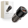 TECH-PROTECT CC03 2-PORT CAR CHARGER PD 95W  QC3.0 BLACK