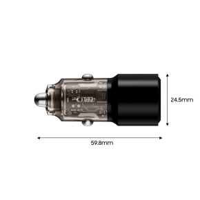 TECH-PROTECT CC03 2-PORT CAR CHARGER PD 95W  QC3.0 BLACK