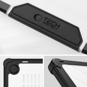 TECH-PROTECT SMARTSHELL PRO MACBOOK AIR 13 M2  M3  M4  2023-2025 BLACKCLEAR