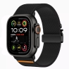TECH-PROTECT NYLON CLASP APPLE WATCH 8  9  10  11  SE  ULTRA (44  45  46  49 MM) BLACK