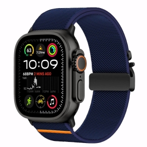 TECH-PROTECT NYLON CLASP APPLE WATCH 8  9  10  11  SE  ULTRA (44  45  46  49 MM) NAVY
