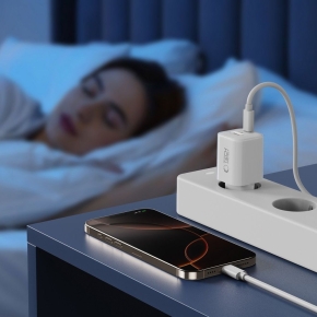 TECH-PROTECT NCM33 2-PORT NETWORK CHARGER PD 33W  QC3.0 WHITE