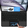 TECH-PROTECT SMARTCASE MAGNETIC + KEYBOARD IPAD PRO 12.9” 4  5  6  2020-2022  AIR 13” 1  2  2024-2025 BLACK
