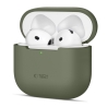 TECH-PROTECT SILICONE APPLE AIRPODS 4 OLIVE GREEN