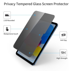 SZKŁO PRYWATYZUJĄCE TECH-PROTECT GLASS SPY+ IPAD 10.9” 10  2022  11” 11  2025 PRIVACY