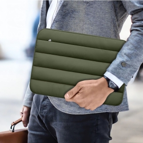 TECH-PROTECT FLUFFY LAPTOP 15-16 ARMY GREEN