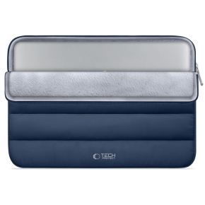TECH-PROTECT FLUFFY LAPTOP 13-14 NAVY BLUE
