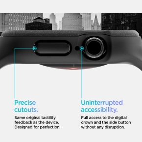 SPIGEN VAULT PRO APPLE WATCH 10  11 (42 MM) MATTE BLACK