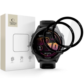 SZKŁO HYBRYDOWE TECH-PROTECT GLASS FLEX+ 2-PACK GARMIN FORERUNNER 970  570 (47 MM) BLACK