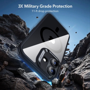 ESR CLASSIC HYBRID MAGSAFE & TEMPERED GLASS IPHONE 17 CLEARBLACK