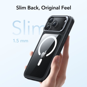 ESR CLASSIC HYBRID KICKSTAND MAGSAFE IPHONE 17 PRO MAX CLEARBLACK