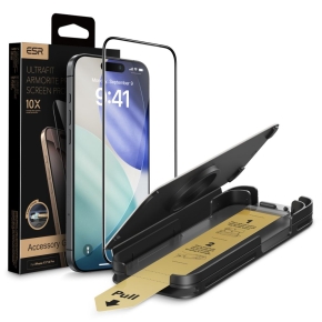 SZKŁO HARTOWANE ESR ULTRAFIT ARMORITE PRO TEMPERED GLASS IPHONE 16 PRO  17 BLACK