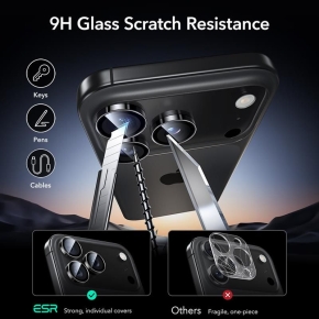 OSŁONA NA APARAT ESR ARMORITE CAMERA PROTECTOR IPHONE 14 PRO  PRO MAX  15 PRO  MAX  16 PRO  MAX  17 PRO  MAX BLACK