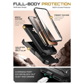 SUPCASE UNICORN BEETLE PRO IPHONE 17 BLACK
