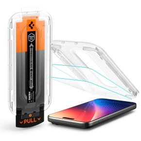 SZKŁO HARTOWANE SPIGEN GLAS.TR ”EZ FIT PRO” IPHONE 16 PRO MAX  17 PRO MAX CLEAR