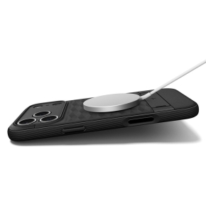 SPIGEN PARALLAX ”S” MAG MAGSAFE IPHONE 17 PRO MATTE BLACK