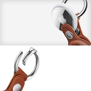 TECH-PROTECT NATURALFIT APPLE AIRTAG 1  2 BROWN