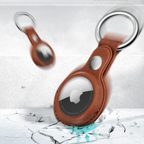 TECH-PROTECT NATURALFIT APPLE AIRTAG 1  2 BROWN