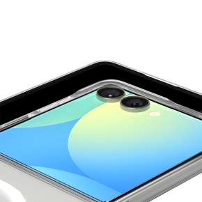 SPIGEN AIRSKIN MAG MAGSAFE GALAXY Z FLIP 7 CRYSTAL CLEARWHITE