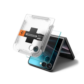 SZKŁO HARTOWANE SPIGEN GLAS.TR ”EZ FIT” HD GALAXY Z FLIP 7 CLEAR