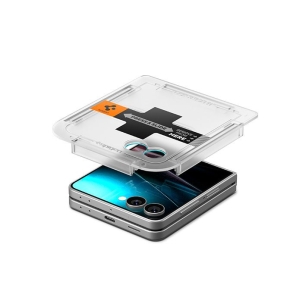 SZKŁO HARTOWANE SPIGEN GLAS.TR ”EZ FIT” HD GALAXY Z FLIP 7 CLEAR