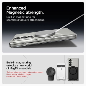 SPIGEN AIRSKIN MAG MAGSAFE GALAXY Z FOLD 7 CRYSTAL CLEARWHITE