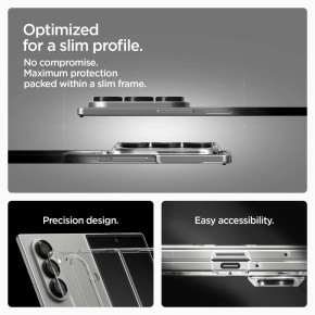 SPIGEN AIRSKIN MAG MAGSAFE GALAXY Z FOLD 7 CRYSTAL CLEARWHITE