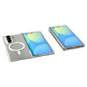 SPIGEN ULTRA HYBRID PRO MAG MAGSAFE GALAXY Z FOLD 7 CLEARWHITE