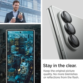 OSŁONA APARATU SPIGEN OPTIK PRO HD GLAS.TR ”EZ FIT” CAMERA PROTECTOR 2-PACK GALAXY Z FOLD 7 BLACK