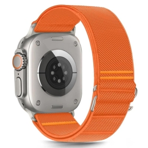 TECH-PROTECT NYLON SLIP APPLE WATCH 8  9  10  11  SE  ULTRA (44  45  46  49 MM) ORANGE