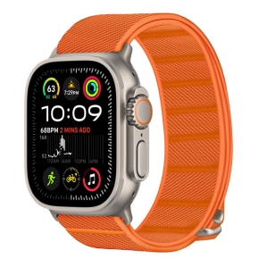 TECH-PROTECT NYLON SLIP APPLE WATCH 8  9  10  11  SE  ULTRA (44  45  46  49 MM) ORANGE