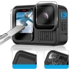 SZKŁO HARTOWANE TECH-PROTECT GLASS FIT+ 2-SET GOPRO HERO 9  10  11  12 CLEAR